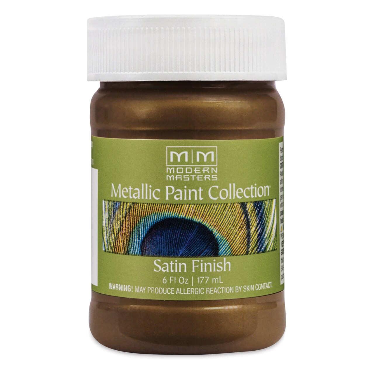 Modern Masters Metallic Paint - Statuary Bronze, 177 ml jar